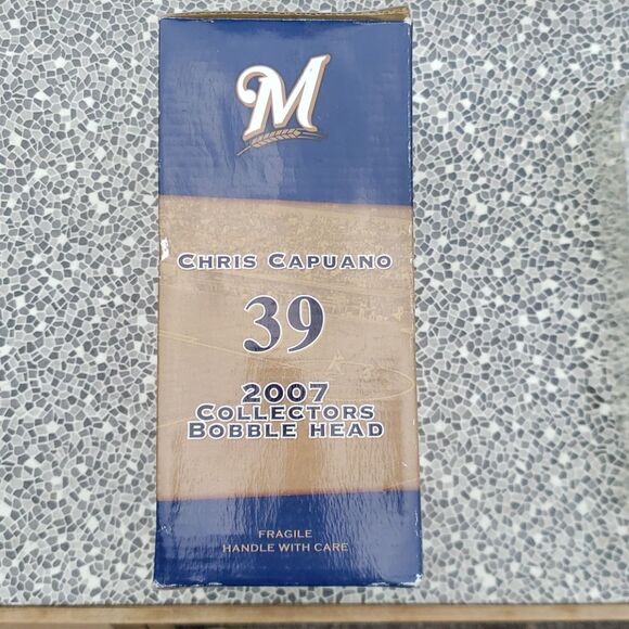 2007 Milwaukee Brewers Chris Capuano Bobblehead - Picture 9 of 11